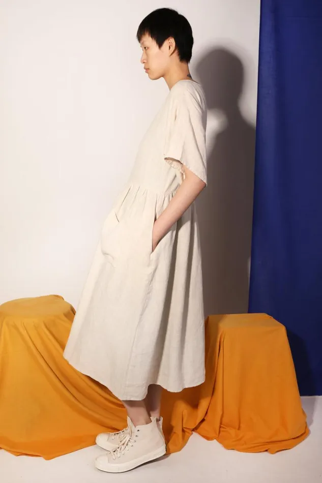 LF Markey Dresses Women Mitch Dress Cream