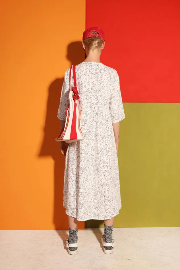 LF Markey Dresses Women Sammy Dress Squiggle Print