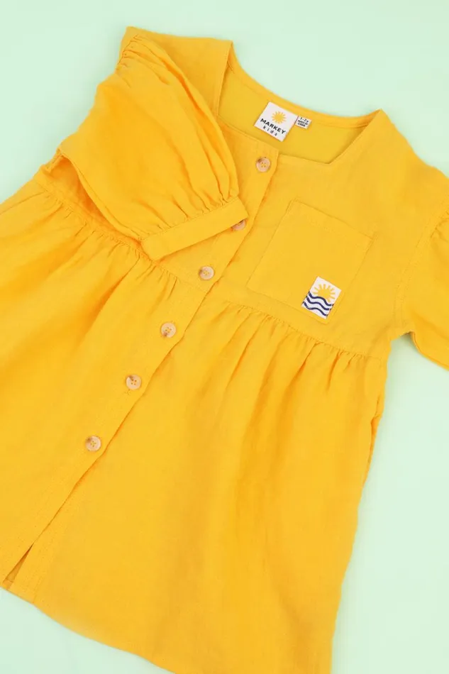 LF Markey Kids Kids Kids Nilo Dress Canary