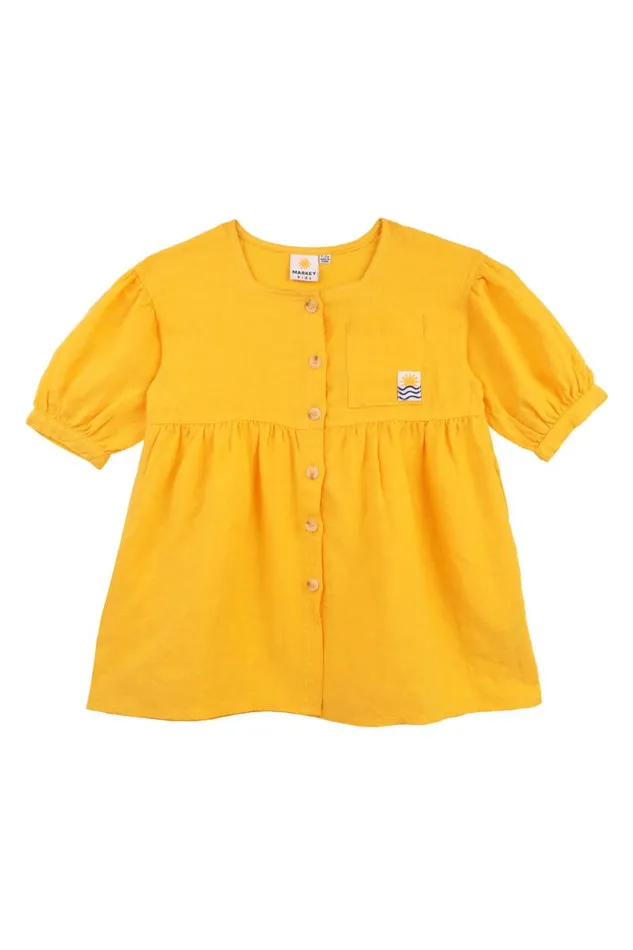 LF Markey Kids Kids Kids Nilo Dress Canary