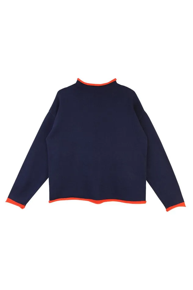 LF Markey Knitwear Women Ivo Knit Navy