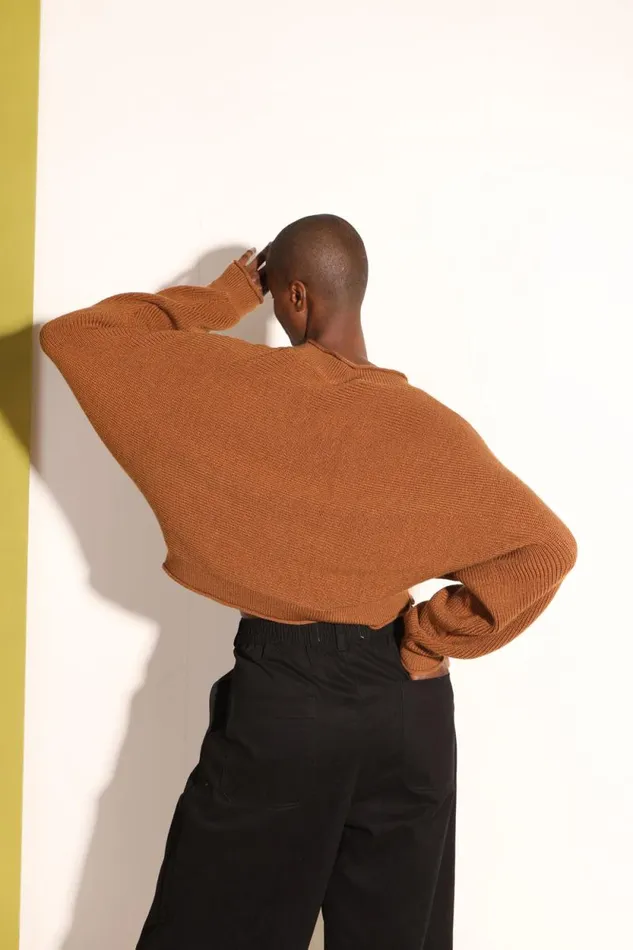 LF Markey Knitwear Women Vernon Knit Russet