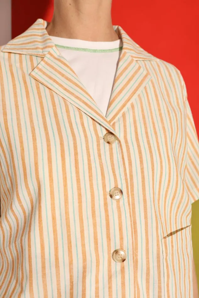 LF Markey Tops Women Abel Shirt Citrus Stripe