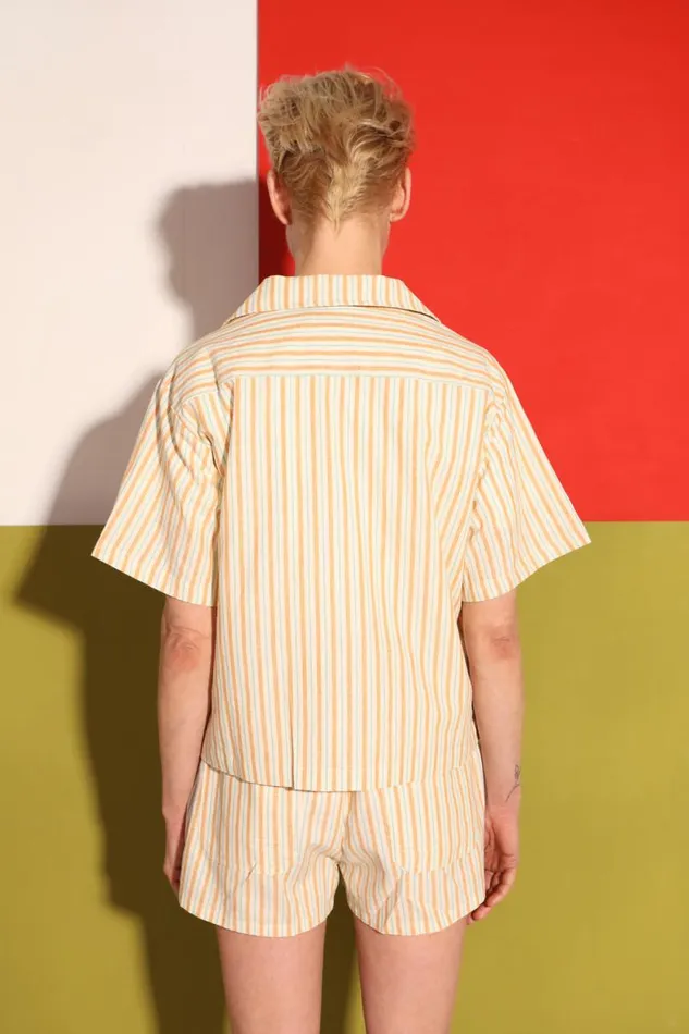 LF Markey Tops Women Abel Shirt Citrus Stripe