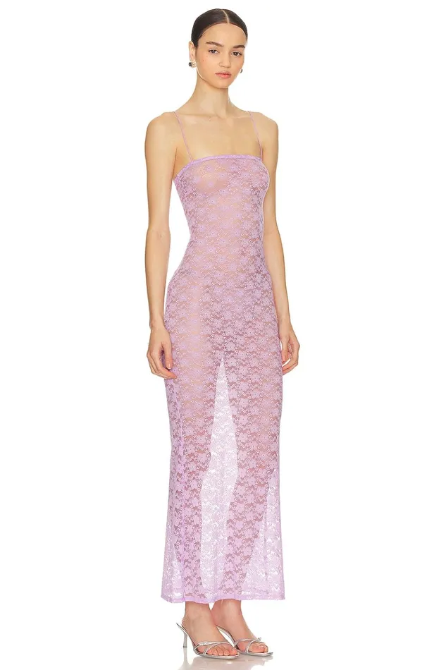 Lia Sheer Gown Lilac Purple Women Lovers Friends Dresses Lia Sheer Gown Lilac Purple Women Lovers Friends Dresses