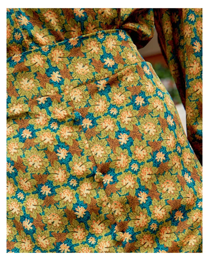 Lily Flowers S Skirt Olive Women Polin Et Moi Skirts