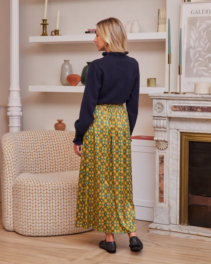 Lily Flowers S Skirt Olive Women Polin Et Moi Skirts