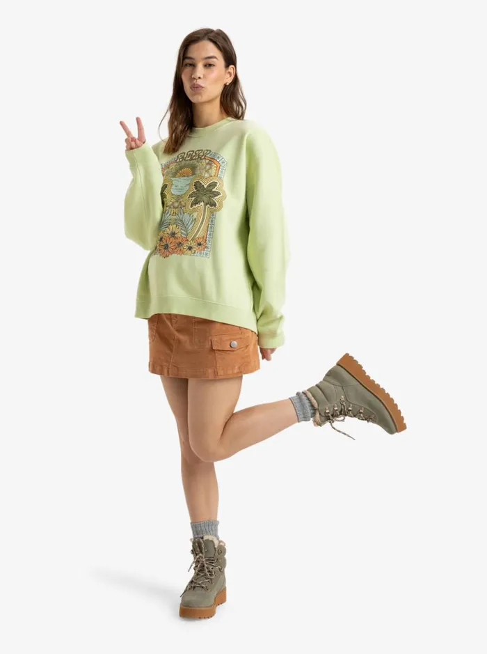 Lineup 8211 Pullover Sweatshirt Butterfly WomenKids Roxy Sweatshirts and Hoodies