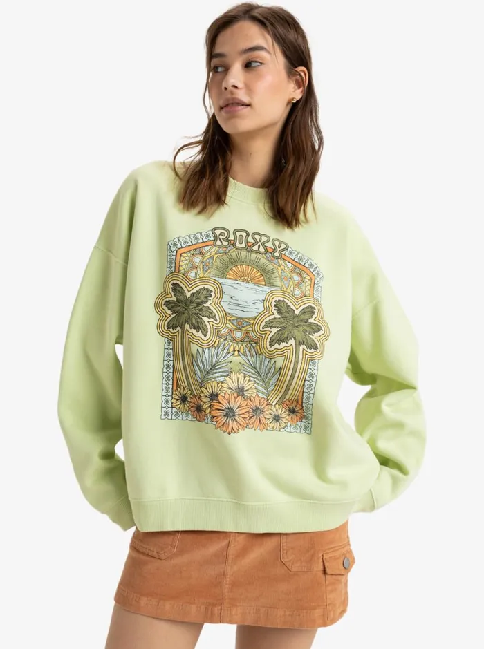 Lineup 8211 Pullover Sweatshirt Butterfly WomenKids Roxy Sweatshirts and Hoodies