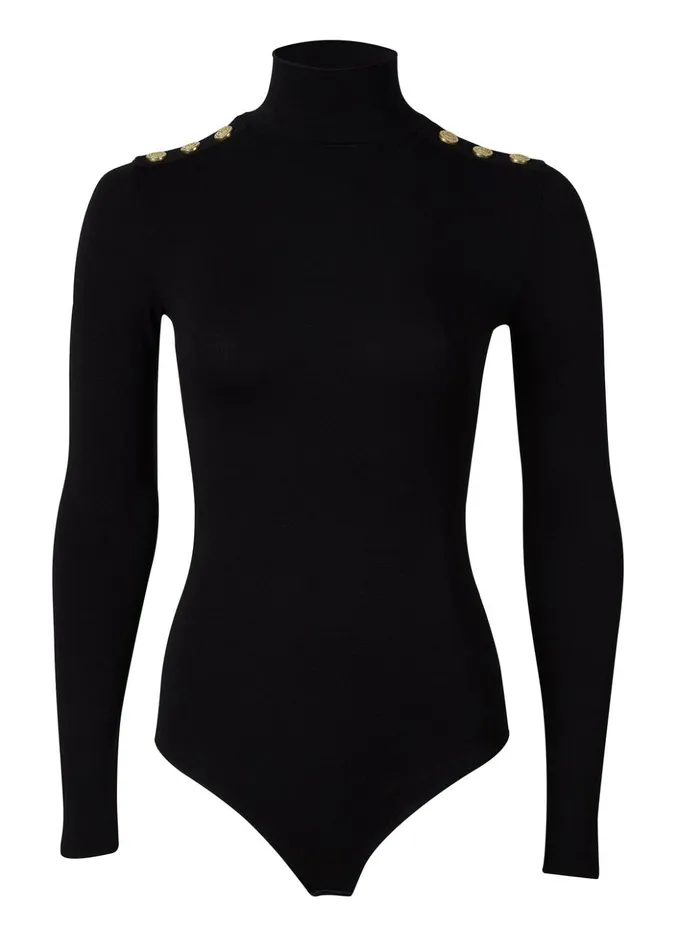 Long Sleeve Bodysuit Black Women Holland Cooper Tops Long Sleeve Bodysuit Black Women Holland Cooper Tops