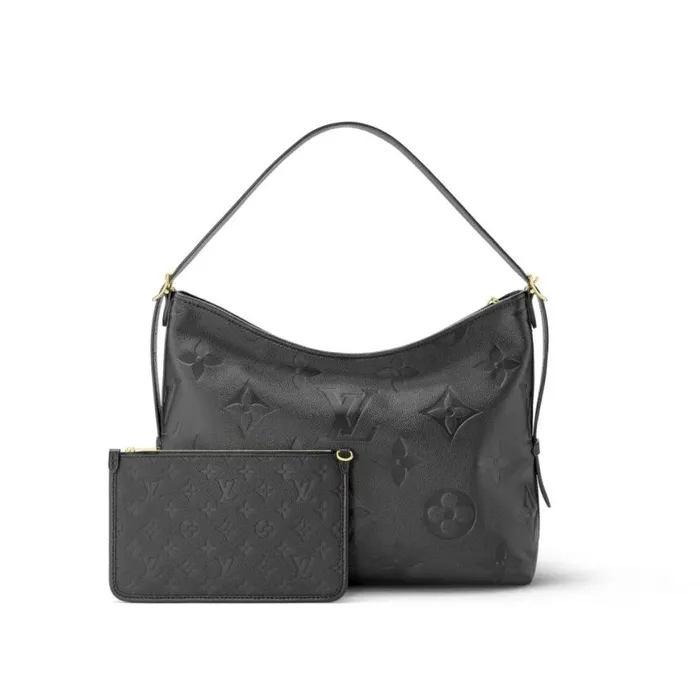 Louis Vuitton Black M46289 CarryAll MM 8211 Louis Vuitton Handbag Store Women Louis Vuitton CarryAll Bag