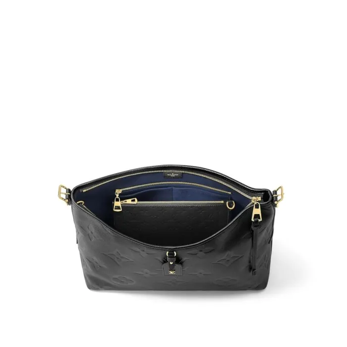 Louis Vuitton Black M46289 CarryAll MM 8211 Louis Vuitton Handbag Store Women Louis Vuitton CarryAll Bag