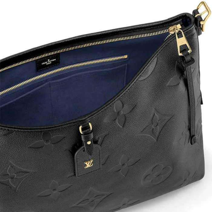 Louis Vuitton Black M46289 CarryAll MM 8211 Louis Vuitton Handbag Store Women Louis Vuitton CarryAll Bag