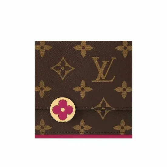 Louis Vuitton Flore Wallet Pink M67405 Fuchsia M64585 8211 Louis Vuitton Handbag Store Women Louis Vuitton Wallets