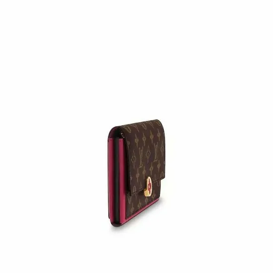 Louis Vuitton Flore Wallet Pink M67405 Fuchsia M64585 8211 Louis Vuitton Handbag Store Women Louis Vuitton Wallets