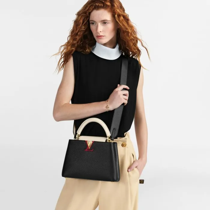 Louis Vuitton M21043 Capucines BB Black 8211 Louis Vuitton Handbag Store Women Louis Vuitton Capucines Bag