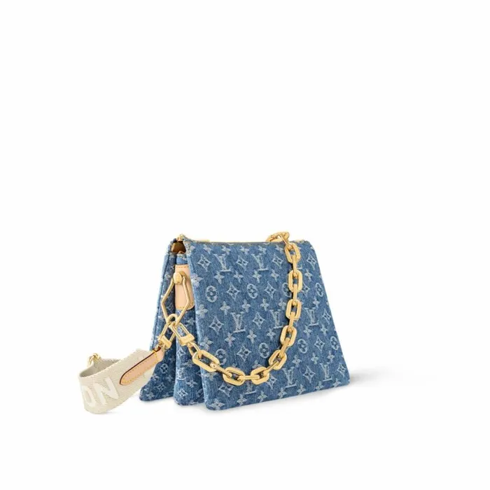 Louis Vuitton M24564 Coussin PM Denim Blue 8211 Louis Vuitton Handbag Store Women Louis Vuitton Coussin Bag