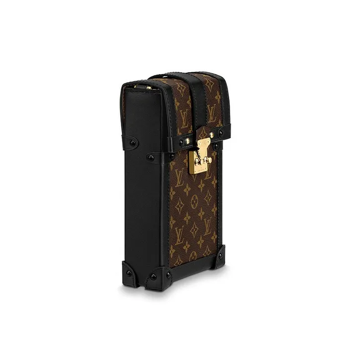 Louis Vuitton M63913 Vertical Trunk Pochette 8211 Louis Vuitton Handbag Store Women Louis Vuitton Trunk Bag