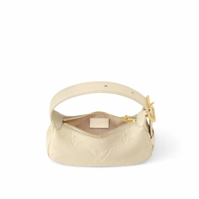 Louis Vuitton M82519 Mini Moon Cream 8211 Louis Vuitton Handbag Store Women Louis Vuitton Loop Hobo Bag