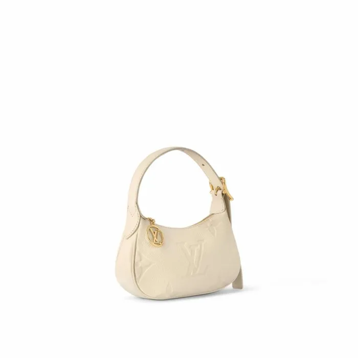 Louis Vuitton M82519 Mini Moon Cream 8211 Louis Vuitton Handbag Store Women Louis Vuitton Loop Hobo Bag