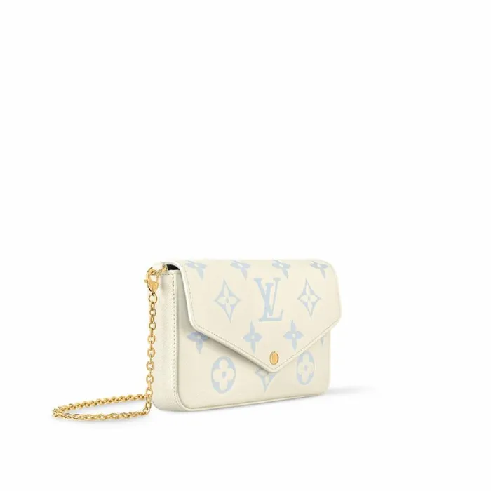 Louis Vuitton M83025 Flicie Pochette Candy Blue 8211 Louis Vuitton Handbag Store Women Louis Vuitton Shoulder and Totes