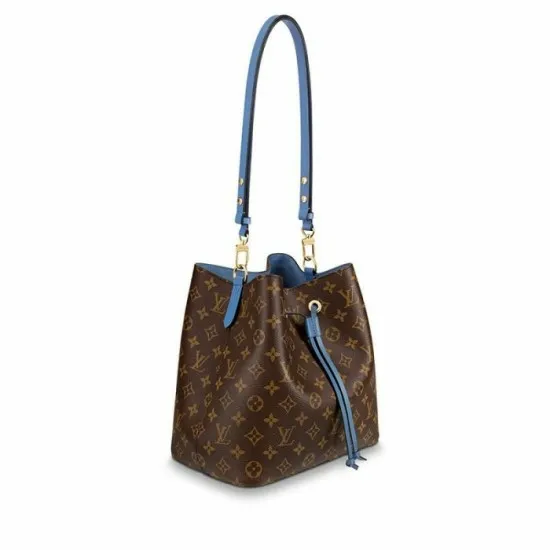 Louis Vuitton Nono Blue M43569 8211 Louis Vuitton Handbag Store Women Louis Vuitton NeoNoe Bag