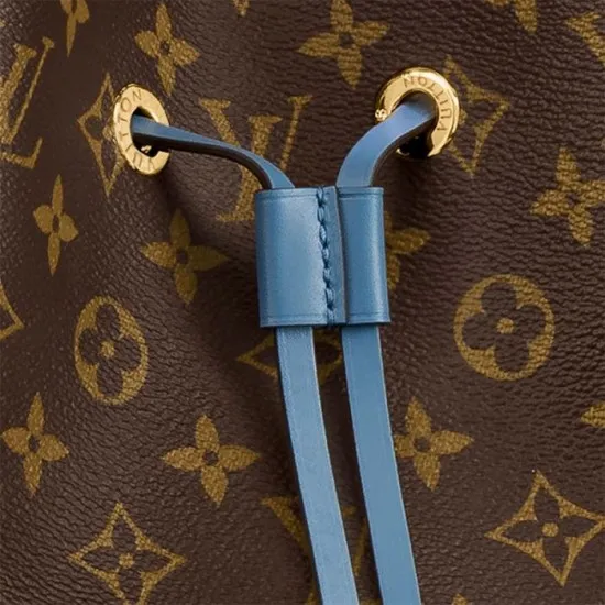 Louis Vuitton Nono Blue M43569 8211 Louis Vuitton Handbag Store Women Louis Vuitton NeoNoe Bag