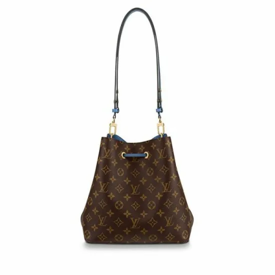 Louis Vuitton Nono Blue M43569 8211 Louis Vuitton Handbag Store Women Louis Vuitton NeoNoe Bag