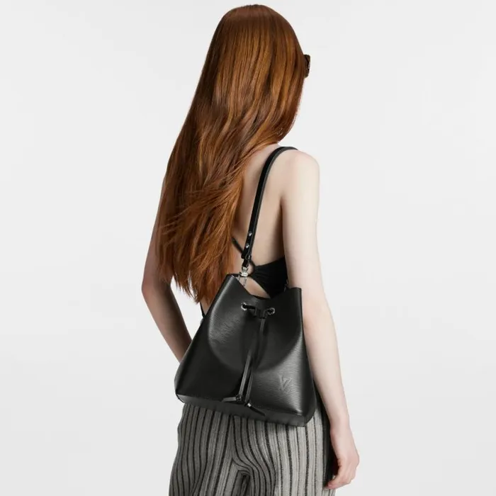 Louis Vuitton Nono MM Epi Leather Black M54366 8211 Louis Vuitton Handbag Store Women Louis Vuitton NeoNoe Bag