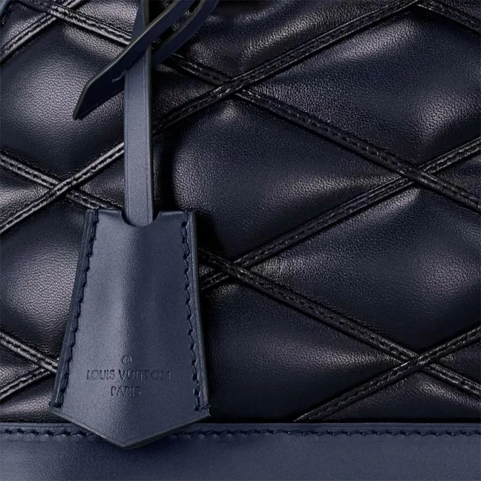 Louis Vuitton Navy Blue M23666 Alma BB 8211 Louis Vuitton Handbag Store Women Louis Vuitton Alma Bag