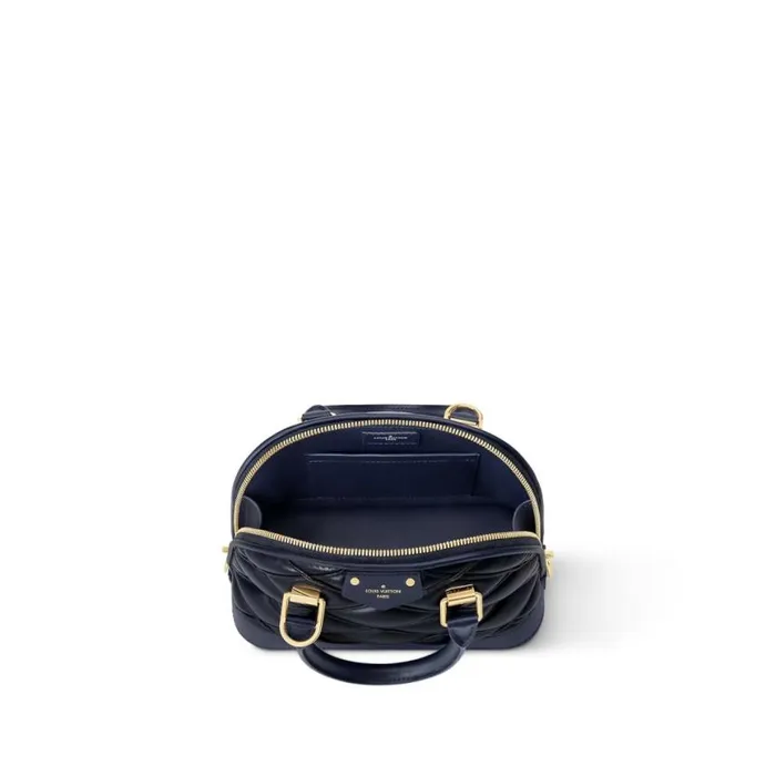Louis Vuitton Navy Blue M23666 Alma BB 8211 Louis Vuitton Handbag Store Women Louis Vuitton Alma Bag