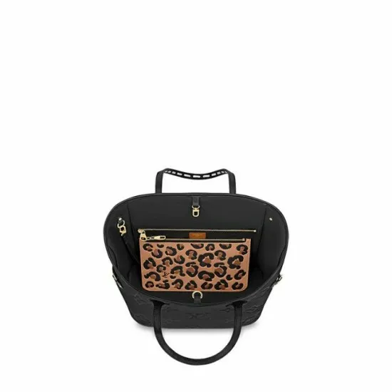 Louis Vuitton Neverfull MM Black M45856 Cream M58525 8211 Louis Vuitton Handbag Store Women Louis Vuitton Neverfull Bag