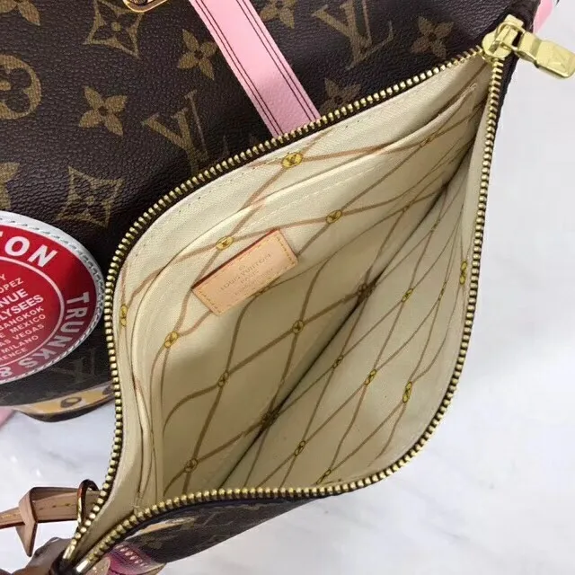 Louis Vuitton Neverfull MM Summer Trunk Monogram M41390 8211 Louis Vuitton Handbag Store Women Louis Vuitton Neverfull Bag