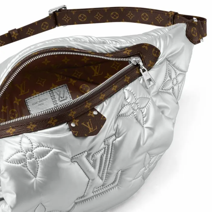 Louis Vuitton Pillow Maxi Bumbag M20971 Silver 8211 Louis Vuitton Handbag Store Women Louis Vuitton Bumbag