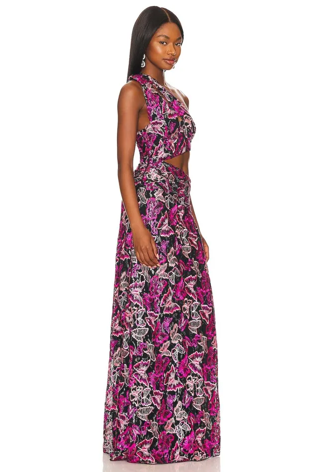 Lovers Friends Elysian Gown Mariposa Multi Women Lovers Friends Dresses