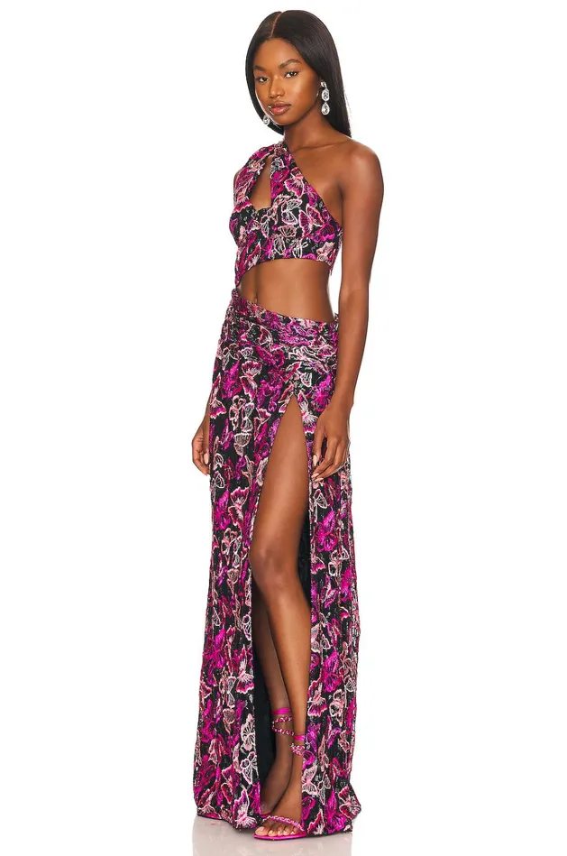 Lovers Friends Elysian Gown Mariposa Multi Women Lovers Friends Dresses