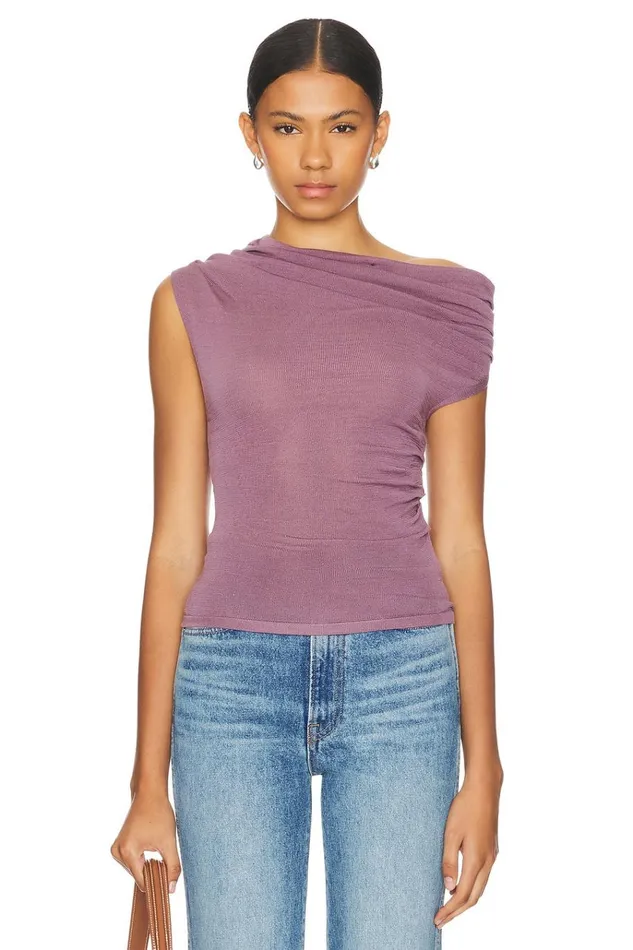 Luciana Top Mauve Women Lovers Friends Tops
