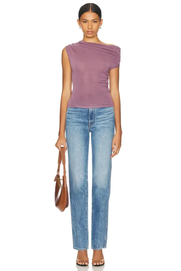 Luciana Top Mauve Women Lovers Friends Tops