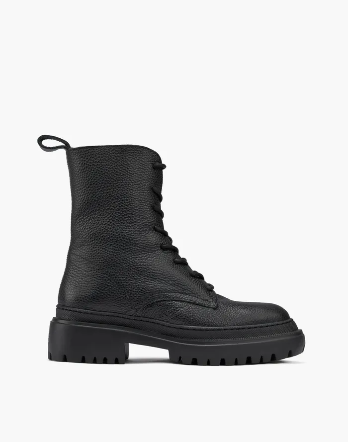 Maguire Shearling Lined Leather Bellagio Lace Up Boots Black Women Madewell Boots Maguire Shearling Lined Leather Bellagio Lace Up Boots Black Women Madewell Boots