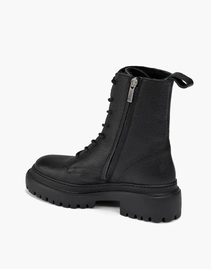 Maguire Shearling Lined Leather Bellagio Lace Up Boots Black Women Madewell Boots Maguire Shearling Lined Leather Bellagio Lace Up Boots Black Women Madewell Boots