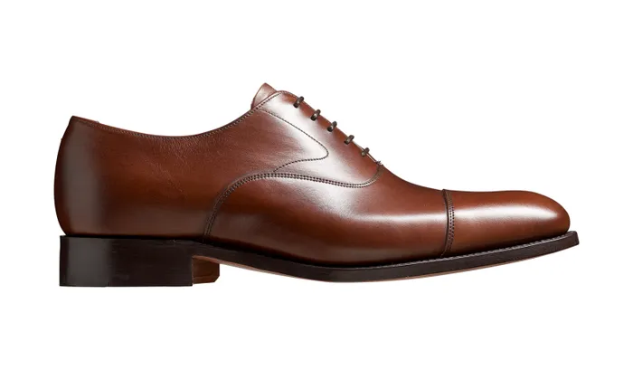 Malvern 8211 Dark Walnut Calf Mens Barker Shoes Mens Oxfords