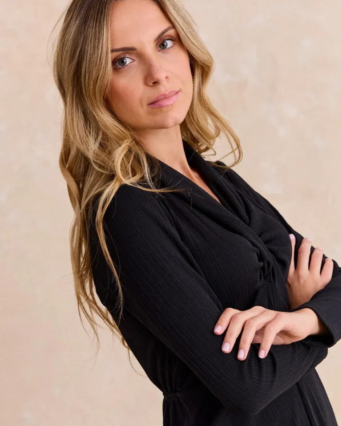 Maple Maxi Dress Black Women Polin Et Moi Dresses And Jumpsuits