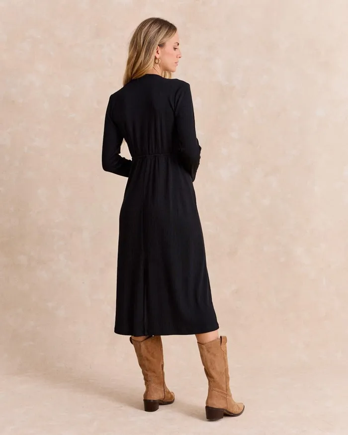 Maple Maxi Dress Black Women Polin Et Moi Dresses And Jumpsuits