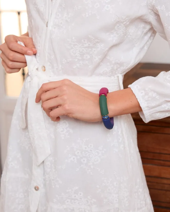 Maroa Matte Bracelet Cream Women Polin Et Moi Jewelry