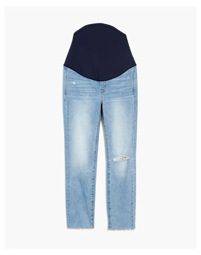 Maternity Over The Belly Perfect Vintage Jeans In Coney Wash Coney Wash Women Madewell Jeans