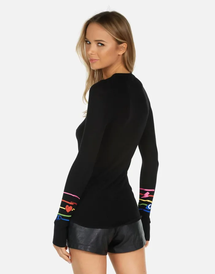 McKinley X Elements Rainbow Black Women039s Lauren Moshi Long Sleeve