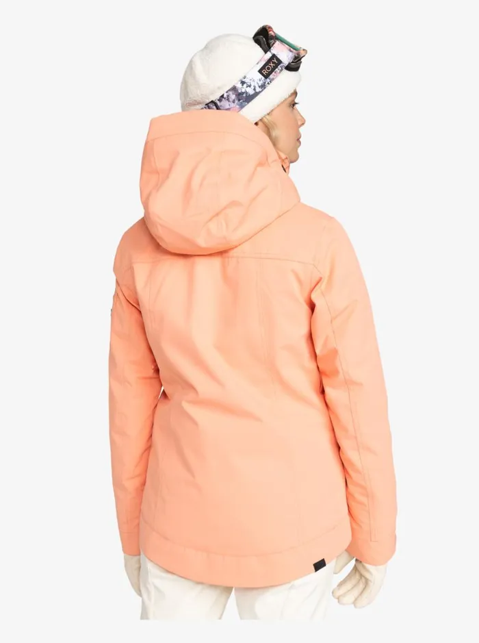 Meade 8211 Snow Jacket Peach Pink Women Roxy Jackets and Coats