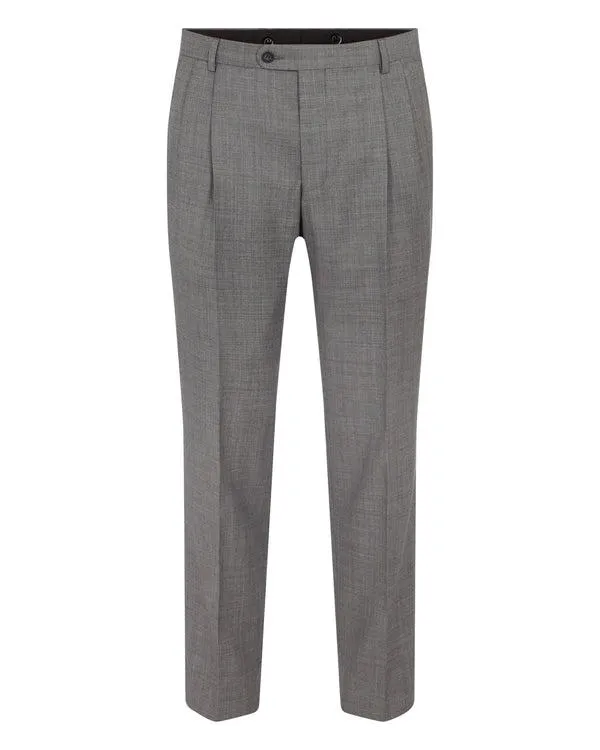 Men 007 Woven 3 Piece SuitIn Grey Grey NPeal Coats and Jackets