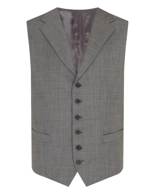Men 007 Woven 3 Piece SuitIn Grey Grey NPeal Coats and Jackets