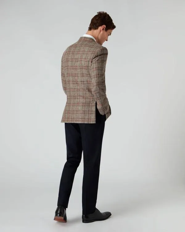 Men 007 Woven Check JacketIn Multi Multi NPeal Coats and Jackets